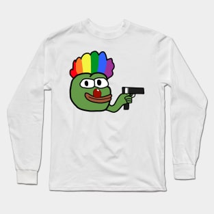 Belle Delphine's Clown Pepe The Frog Long Sleeve T-Shirt